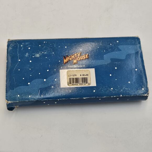 Mighty Mouse New Fossil Made LTD, Rare In Flight 3-D Look Dial Watch with Tin - Picture 8 of 8